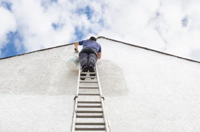 Peinture extérieure à Lascazères — façades et ravalement
